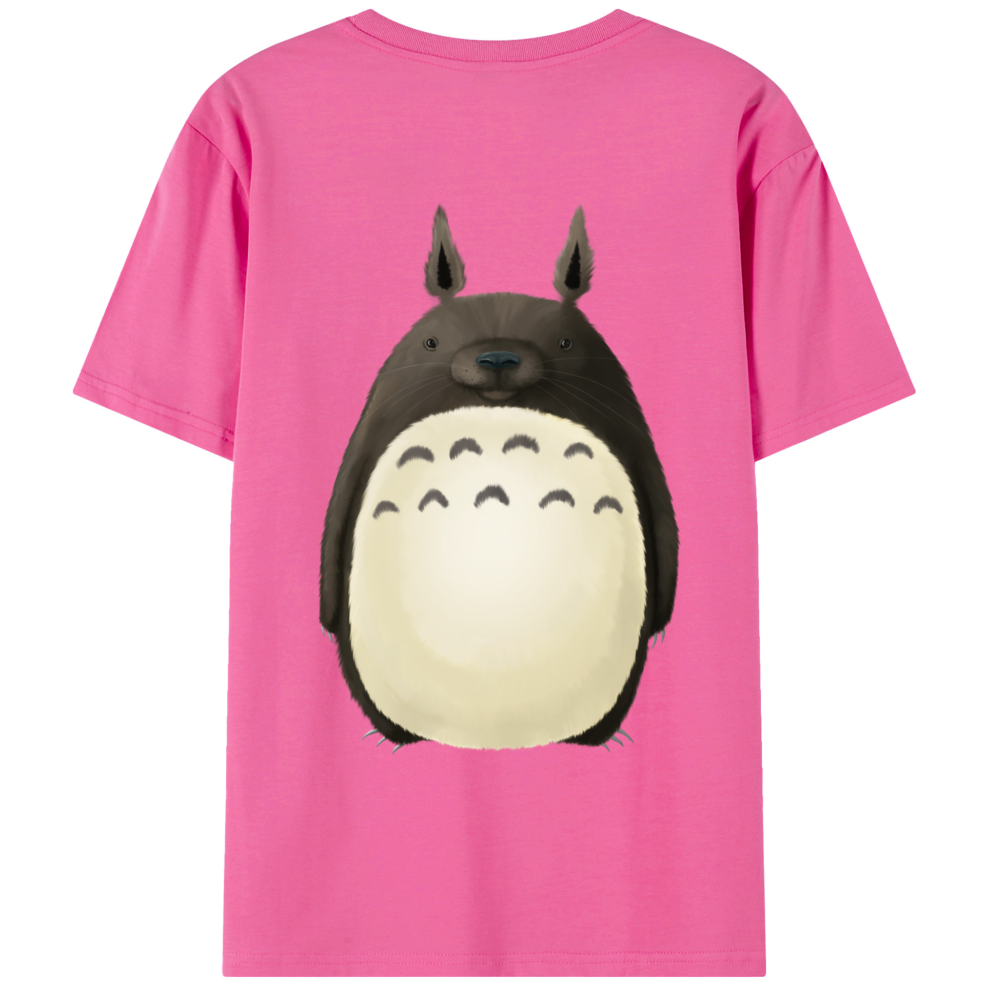 （画像用） となりのトトロ 草壁メイ 草壁サツキ My Neighbor Totoro Satsuki Kusakabe Mei Kusakabe レディース半袖Tシャツ(バックプリント)